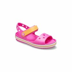 C5 Crocs kislány szandál, pink-narancssárga - 20/21