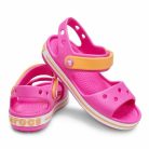 C5 Crocs kislány szandál, pink-narancssárga - 20/21