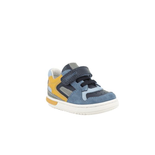 29-es Primigi kisfiú átmeneti sportcipő, kék/sárga 