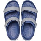 J2 Crocs kisfiú szandál, Crocband Cruiser - tépőzáras, kék/szürke - 33/34
