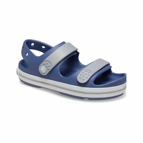 J3 Crocs kisfiú szandál, Crocband Cruiser - tépőzáras, kék/szürke - 34/35