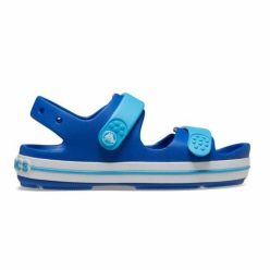   J3 Crocs kisfiú szandál, Crocband Cruiser - tépőzáras, kék - 34/35
