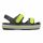 C4 Crocs kisfiú szandál, Crocband Cruiser - tépőzáras, szürke/zöld
