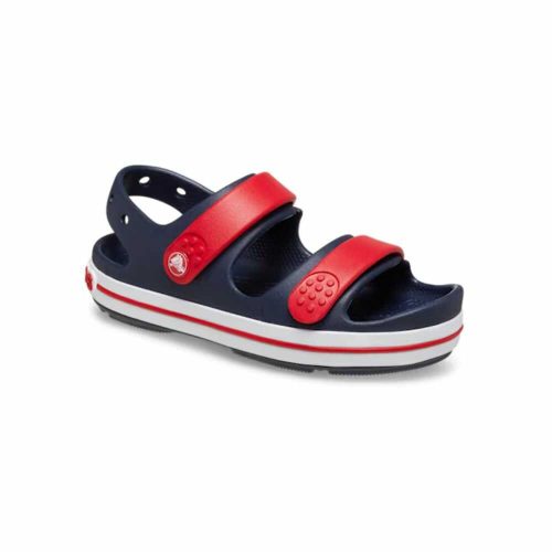 C8-as Crocs kisfiú szandál, Crocband Cruiser - tépőzáras, kék/piros 24/25