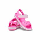 C8 Crocs kislány szandál, rózsaszín 24/25