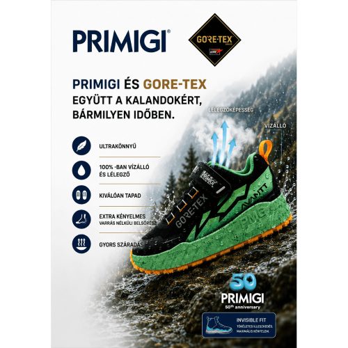 28-as Primigi Gore-tex vízálló kisfiú átmeneti cipő, sötétkék