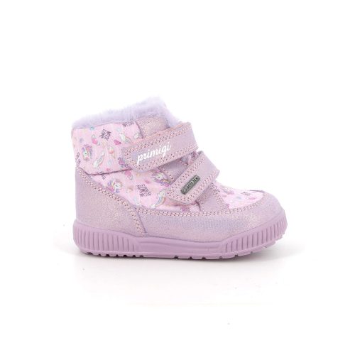 20-as Primigi Gore-tex vízálló lány téli cipő, unikornisos, lila 