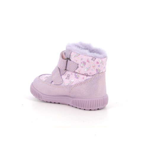 20-as Primigi Gore-tex vízálló lány téli cipő, unikornisos, lila 