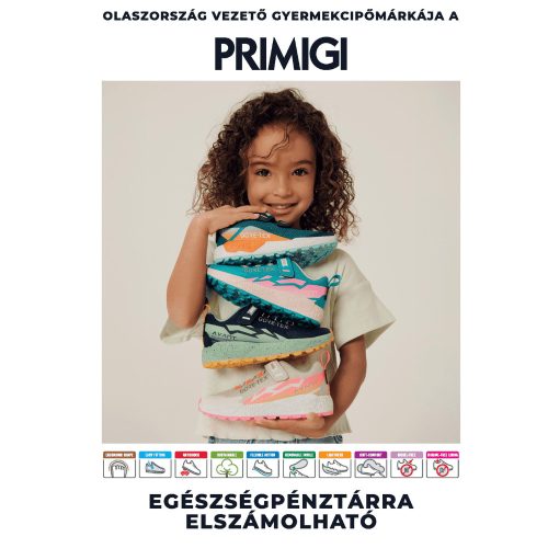 28-as Primigi Gore-Tex vízálló sportcipő- fekete