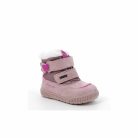 PRIMIGI GORE-TEX vízálló csillámos, pillangós bundás bakancs, rózsaszín