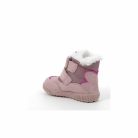 PRIMIGI GORE-TEX vízálló csillámos, pillangós bundás bakancs, rózsaszín