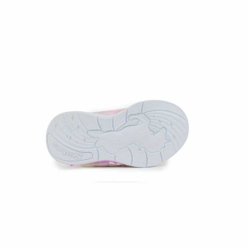 24-es Skechers villogó lány sportcipő -Unicorn Chaser, unicornisos, rózsaszín