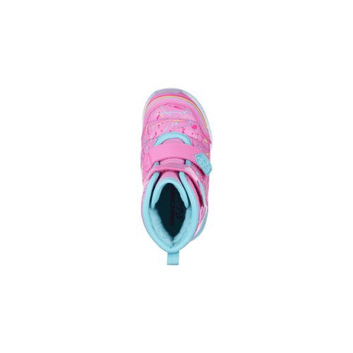 28-as Skechers Power Paint S Lights, rózsaszín - Kislány Hótaposó