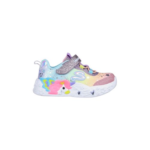 Skechers Unicorn Charmer - Twilight Dream- világítós kislány sportcipő