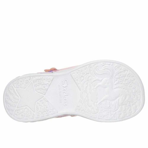 33-as Skechers unikornis kislány szandál Unicorn Dreams - világos rózsaszín