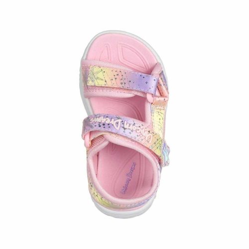 33-as Skechers unikornis kislány szandál Unicorn Dreams - világos rózsaszín