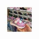 Skechers Comfy Flex 2.0 - Dancing Daisy - vídám virágos kislány sportcipő, rózsaszín