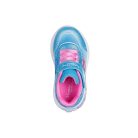 23-as Skechers lány sportcipő - My Dreamers, világítós sellő mintás, kék 