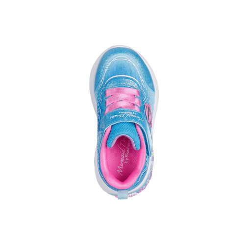 23-as Skechers lány sportcipő - My Dreamers, világítós sellő mintás, kék 