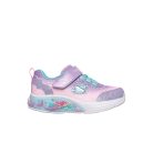 23-as Skechers lány sportcipő - My Dreamers, világítós sellő mintás, lila 