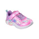 28-as Skechers villogós unikornisos lány sportcipő, rózsaszín