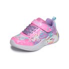 28-as Skechers villogós unikornisos lány sportcipő, rózsaszín