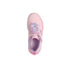 27,5-es Skechers villogós lány sportcipő - pillangós, rózsaszín