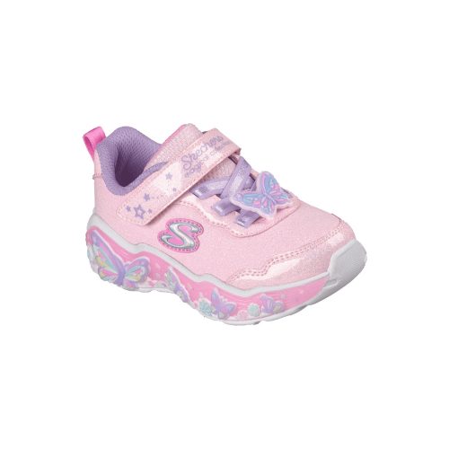24-es Skechers lány sportcipő - Lil Butterfly, villogó lány sportcipő – pillangós