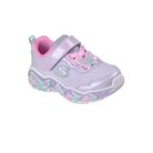 23-as Skechers lány sportcipő - Lil Butterfly, villogó lány sportcipő – pillangós