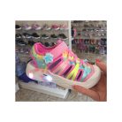 Skechers Unicorn Dreams Explorer, unicornis kislány zárt orrú szandál-rózsaszín