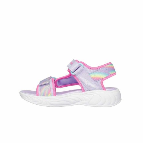 28-as Skechers unikornis szandál, Dreamy Unicorns - levendula/multicolor