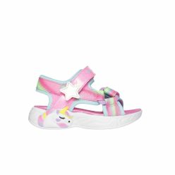   23-as Skechers unikornis szandál, Dreamy Unicorns - rózsaszín/multicolor