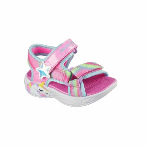 23-as Skechers unikornis szandál, Dreamy Unicorns - rózsaszín/multicolor