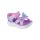 28-as Skechers villogó lány szandál, pillangós, lila/multicolor