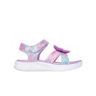 28-as Skechers villogó lány szandál, pillangós, lila/multicolor