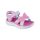 30-as Skechers villogó lány szandál, pillangós, rózsaszín/multicolor