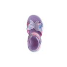 25-ös Skechers villogó lány szandál, pillangós, lila/multicolor