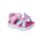 25-ös Skechers villogó lány szandál, pillangós, rózsaszín/multicolor