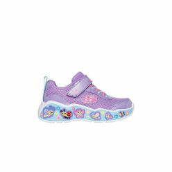   22-es Skechers lány sportcipő - Play Scene - Fun Squad, pillangós - lila