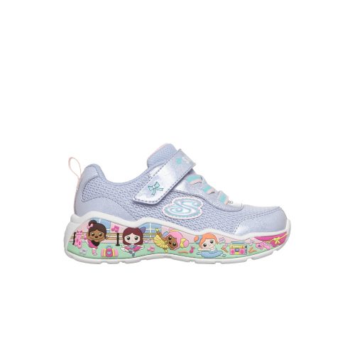 23-as Skechers lány sportcipő -vidám babás- pasztell