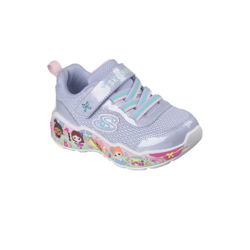 23-as Skechers lány sportcipő -vidám babás- pasztell