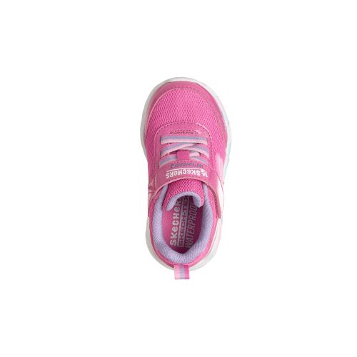23-as Skechers vízálló lány sportcipő, Waterproof: Play Scene – Shimmer Splash, rózsaszín