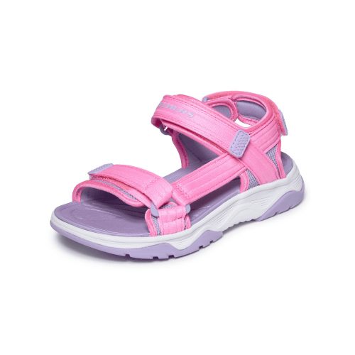 27,5-es Skechers lány szandál, rózsaszín/levendula 