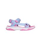 28-as Skechers lány szandál, világoskék/rózsaszín