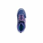 27,5-es Skechers villogó magasszárú cipő, unikornisos, Jumping Magic, sötétkék/multicolor