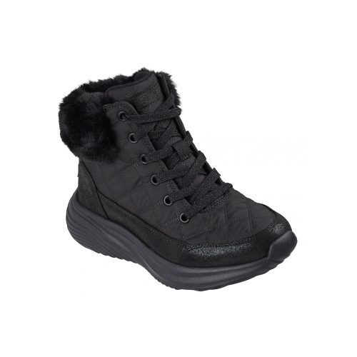 33-as Skechers lány bokacsimza, Bounder Pro - Cozy Fit Luxe, fekete