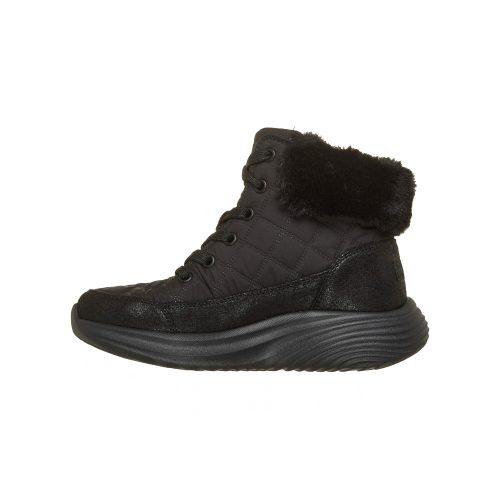 33-as Skechers lány bokacsimza, Bounder Pro - Cozy Fit Luxe, fekete