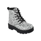 29-es Skechers lány átmeneti bokacsizma, Gravlen HI – Doodle Down, fekete/fehér 