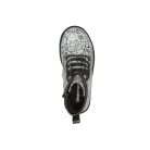 29-es Skechers lány átmeneti bokacsizma, Gravlen HI – Doodle Down, fekete/fehér 