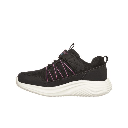 31-es Skechers vízálló lány sportcipő, Waterproof: Bounder Pro – Aqua Step, fekete/pink